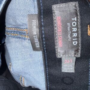 Torrid Light Blue Skinny Jeans